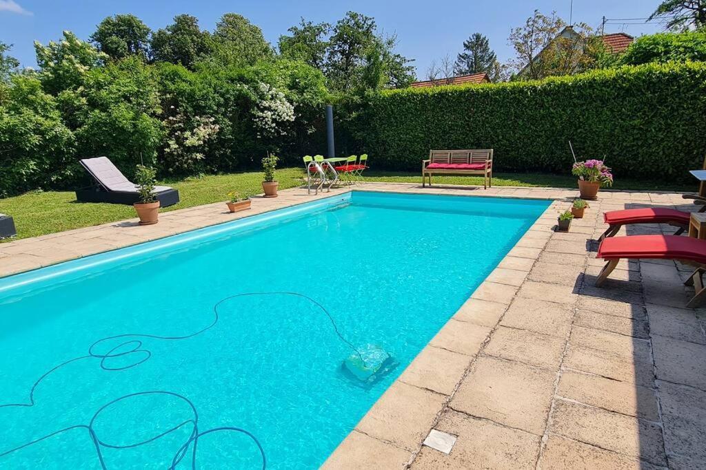 Alsace Bas-Rhin Logis Independant Avec Piscine Privee Alteckendorf Exterior foto