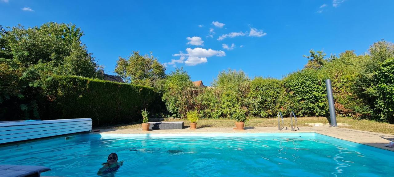 Alsace Bas-Rhin Logis Independant Avec Piscine Privee Alteckendorf Exterior foto