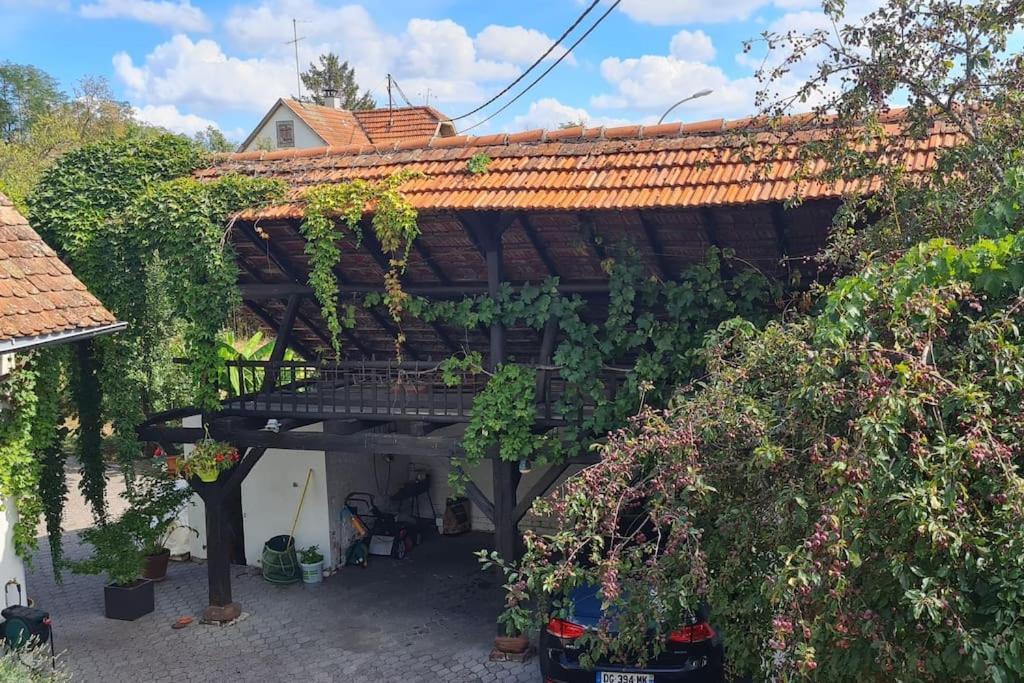 Alsace Bas-Rhin Logis Independant Avec Piscine Privee Alteckendorf Exterior foto